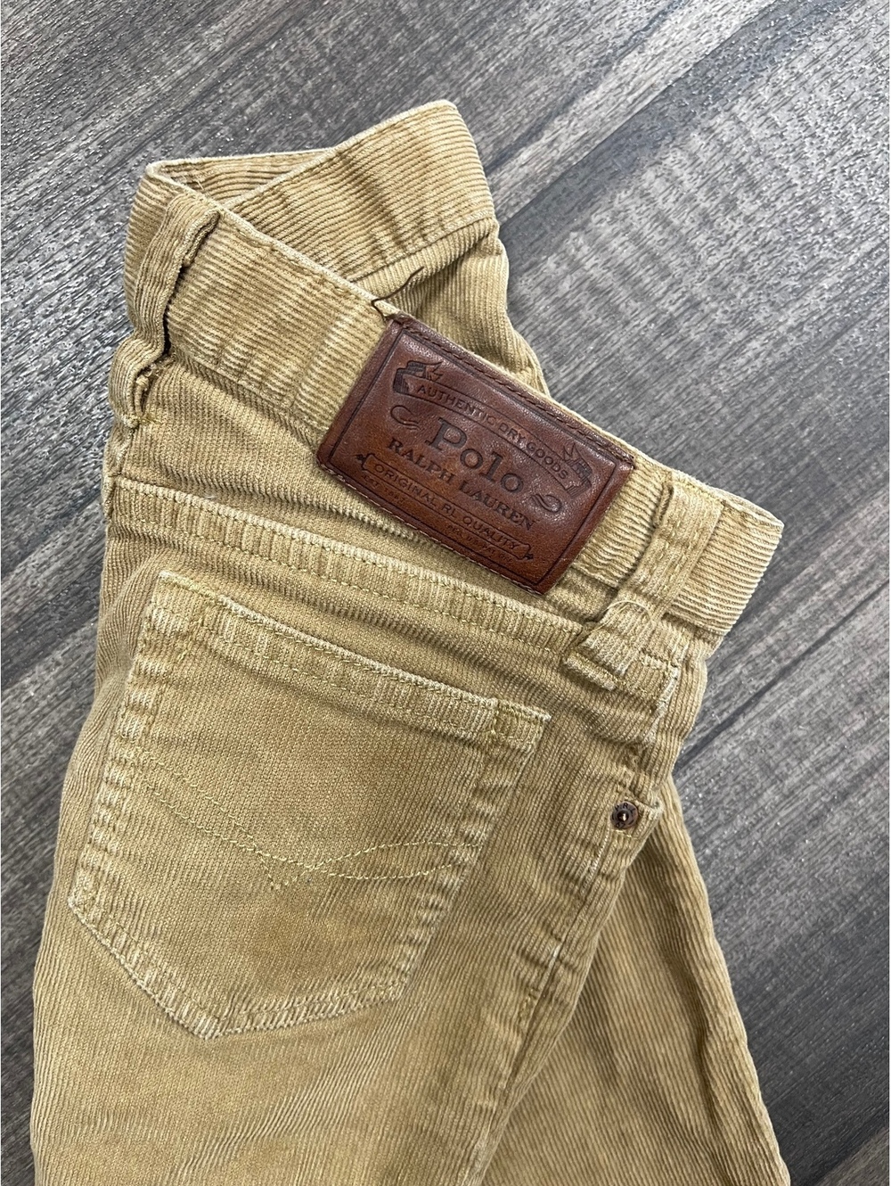 Polo Ralph Lauren Boys' Tan Corduroy Pants Size 7 - Picture 5 of 5